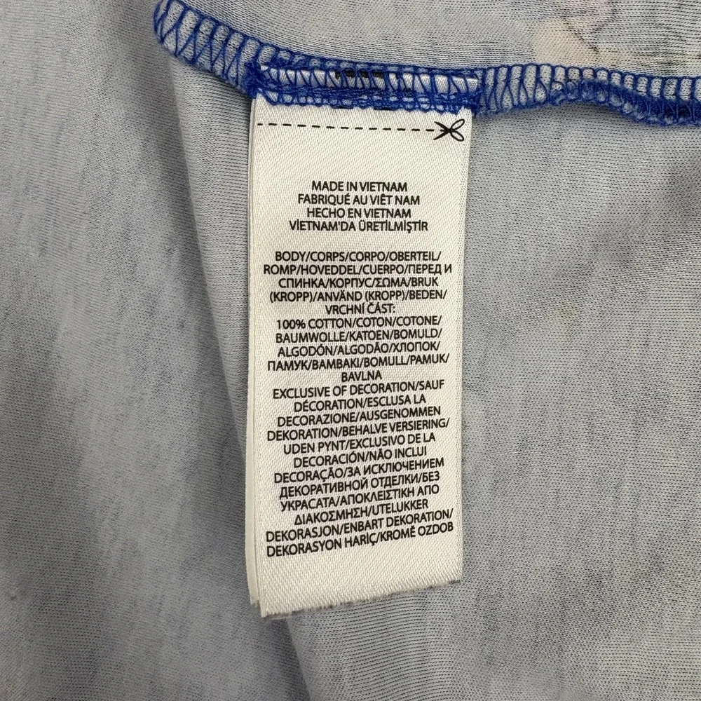 Polo Ralph Lauren Polo Shirt All Over Flamingo Mens S Classic Fit Blue